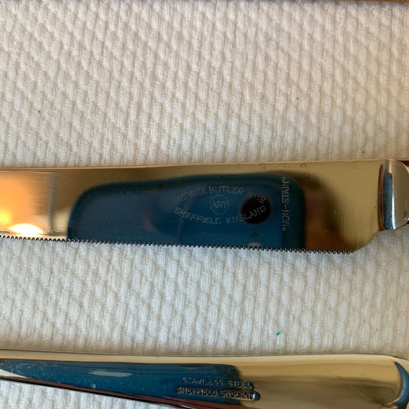 Sheffield Stag Horn Stainless Bartender Set - 7 Piece - George Butler & Co ART - Picture 12 of 14